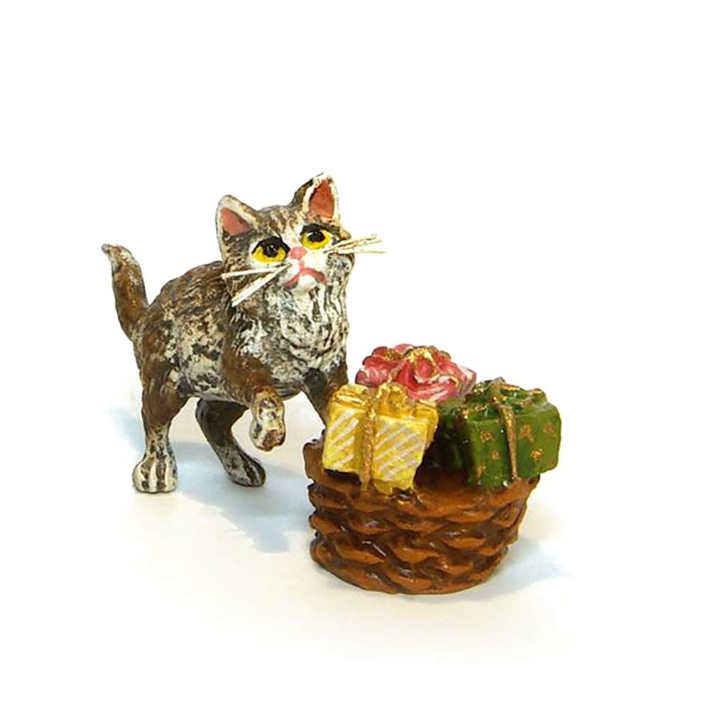 お値下げ‼️美品❗️ 3㎝子猫ウィーンブロンズ、フリッツベルマン社　限定版 Amazon.co.jp: 猫とギフト ウィーン ブロンズ フィギュア : ホーム